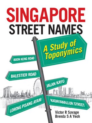 cover image of Singapore Street Names